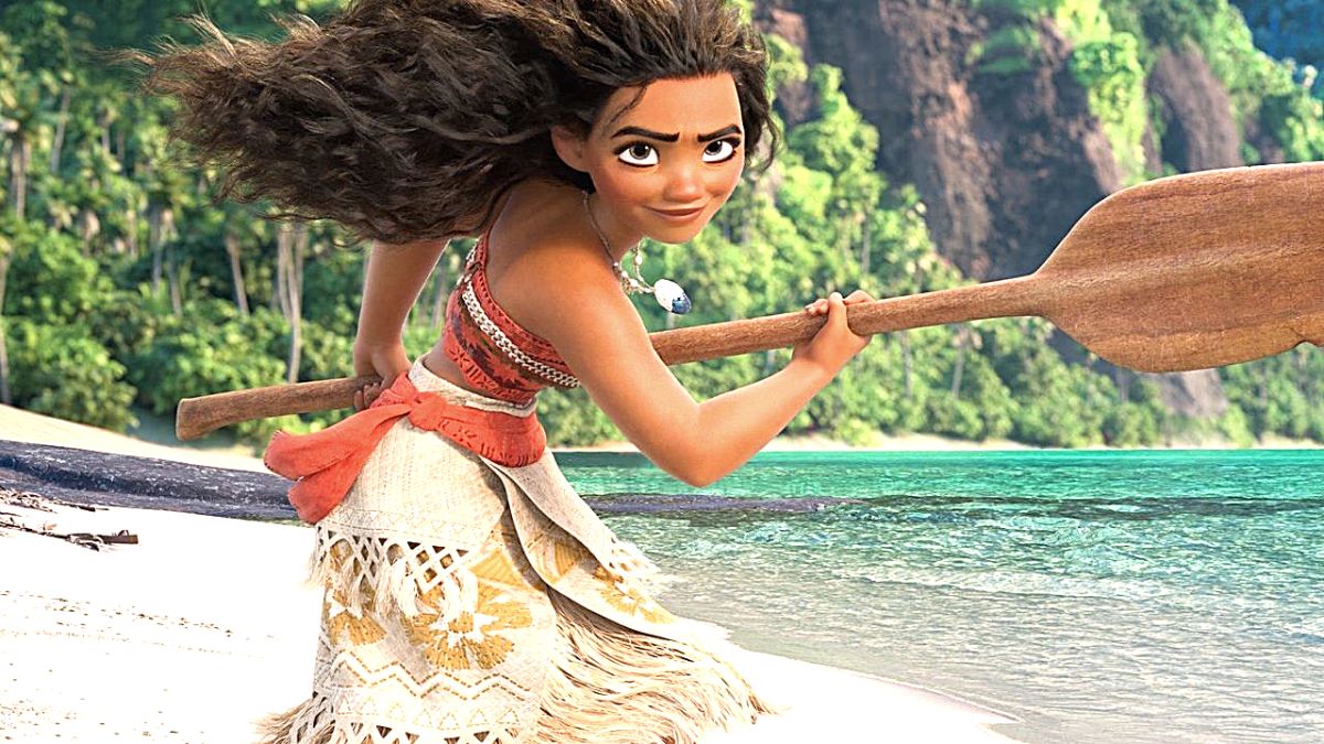 Promotional image for 2016's 'Moana'.